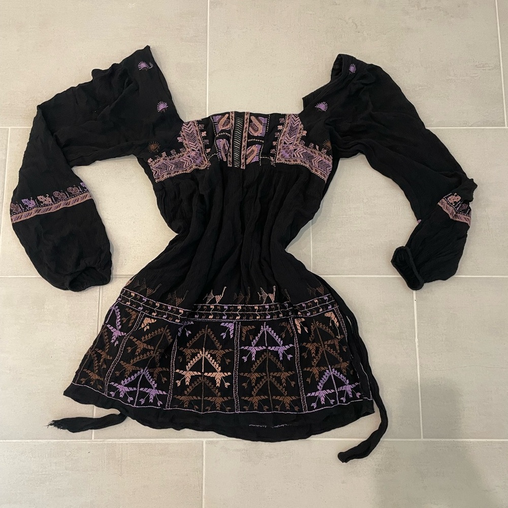 Free People Rhiannon embroidered dress - Picture 4 of 7